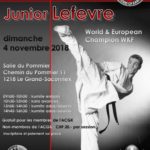 Affiche du stage Junior Lefèvre