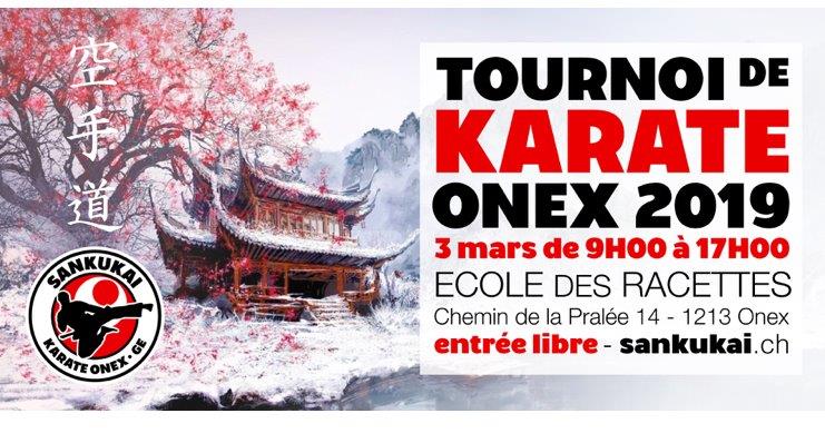 Tournoi de karaté à Onex